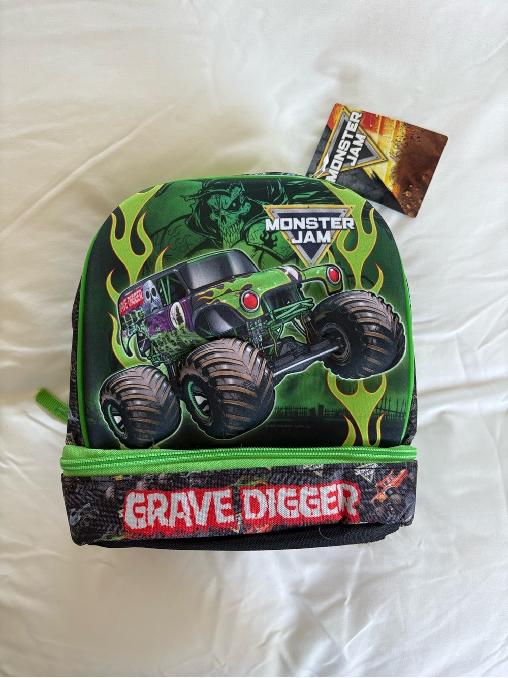 Grave Digger Kids Lunch Bag